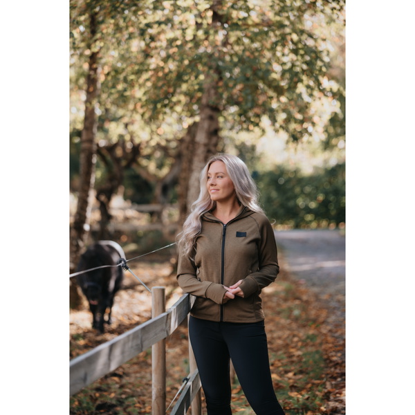 2022 Mountain Horse Womens Indy Hoodie 4525050004 - Green